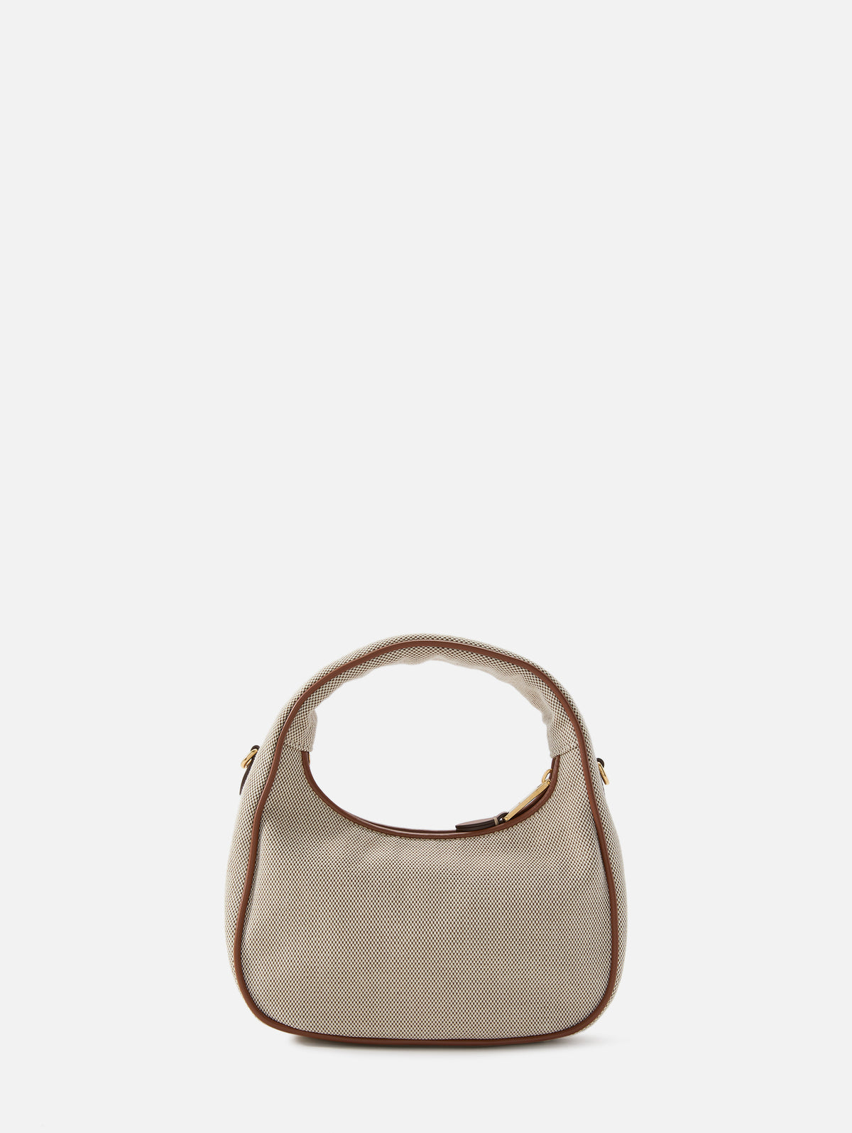 Wander Canvas Bag,MIU MIU,NATURAL/BRANDY,Image 3