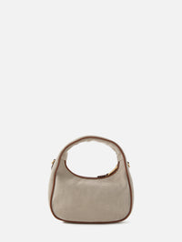 Wander Canvas Bag,MIU MIU,NATURAL/BRANDY,Image 3