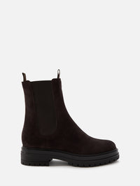 Chester Suede Boot,GIANVITO ROSSI,MOCHA,Image 1