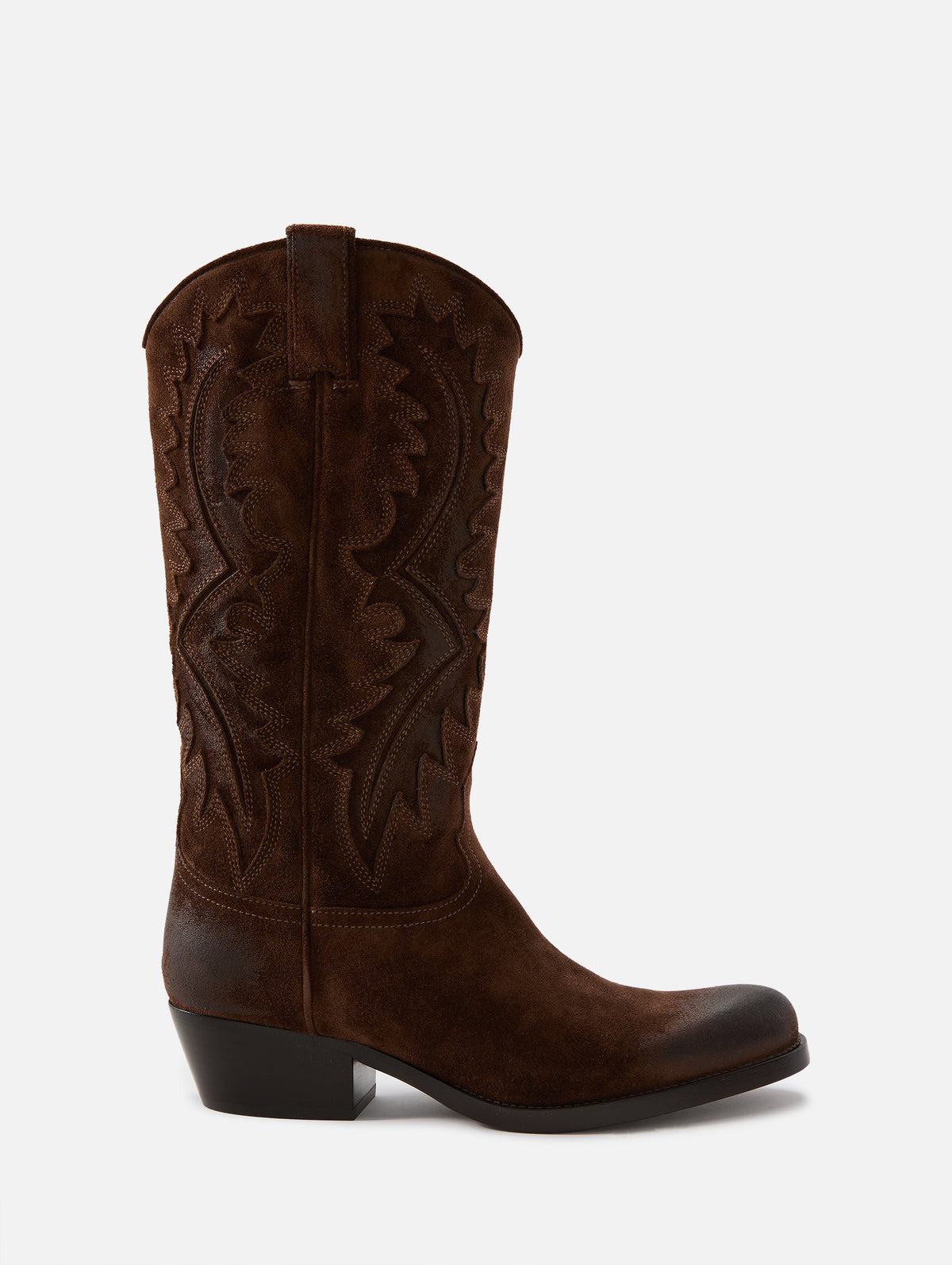 Sensory Tall Western Boot,SARTORE,MUSTANG,Image 1