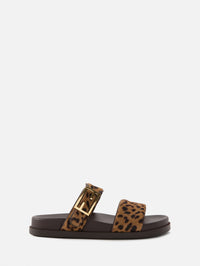 Fendi Buckle Sandal,FENDI,MARRONE BROWN,Image 1