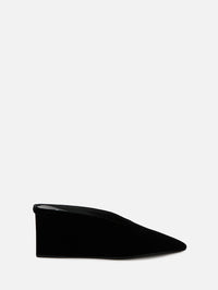 Wedge Mule 75mm,ALAIA,NOIR,Image 1