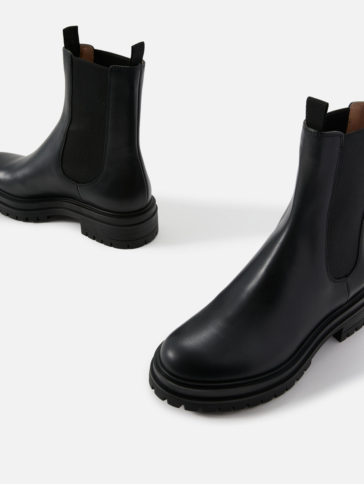 Chester Boot,GIANVITO ROSSI,NERO BLACK,Image 2