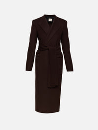 Jelson Coat,KHAITE,DARK BROWN,Image 1