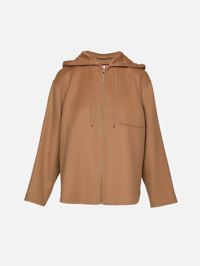 Mina Short Coat,MAX MARA,CAMEL,Image 1
