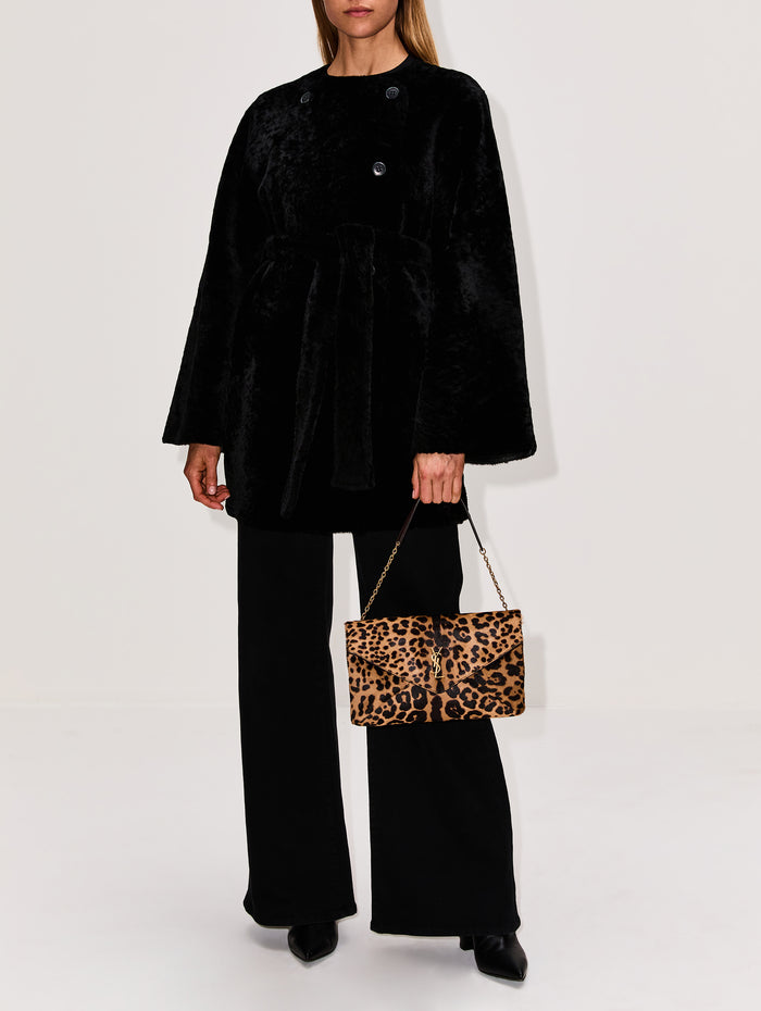 Sannie Reversible Coat,BY MALENE BIRGER,BLACK,Image 1