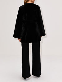 Sannie Reversible Coat,BY MALENE BIRGER,BLACK,Image 3