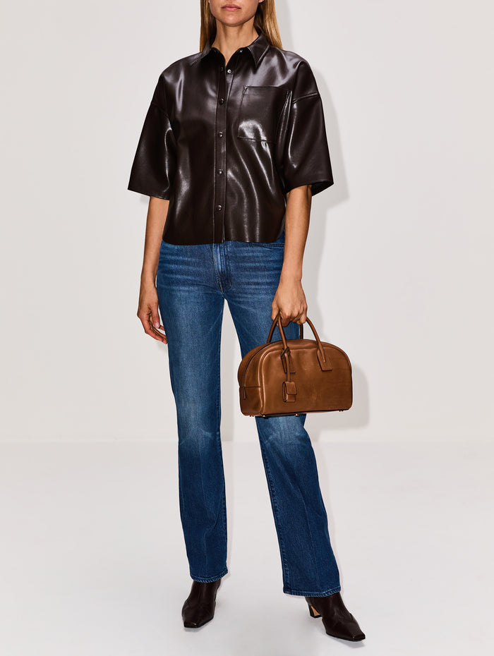 Frances Shirt,CITIZENS OF HUMANITY,BROWN,Image 1