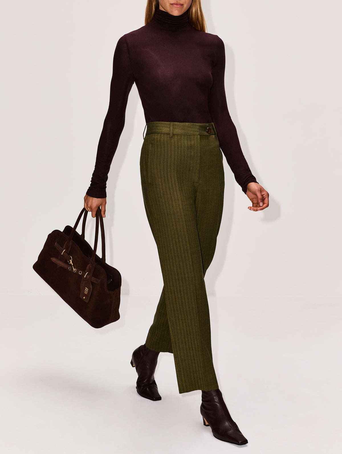 Anouk Nana Pant,BLAZÉ MILANO,GREEN,Image 3