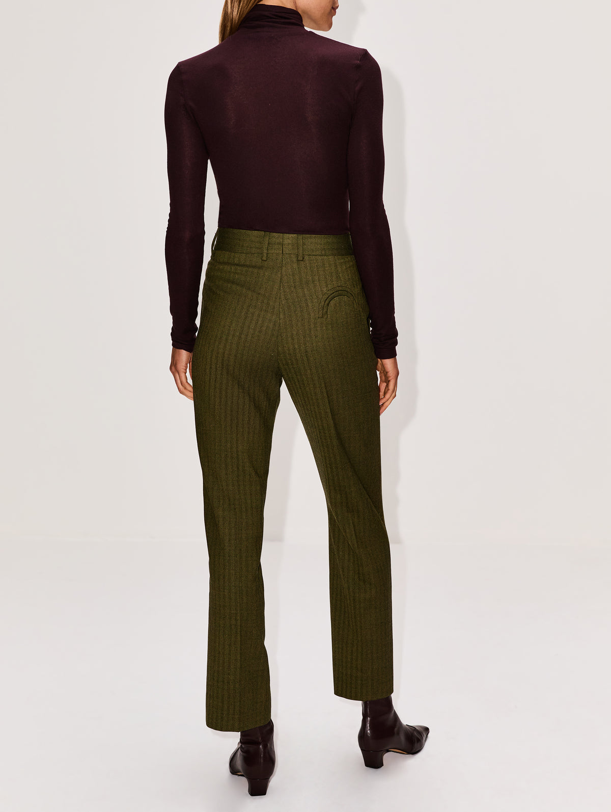 Anouk Nana Pant,BLAZÉ MILANO,GREEN,Image 4