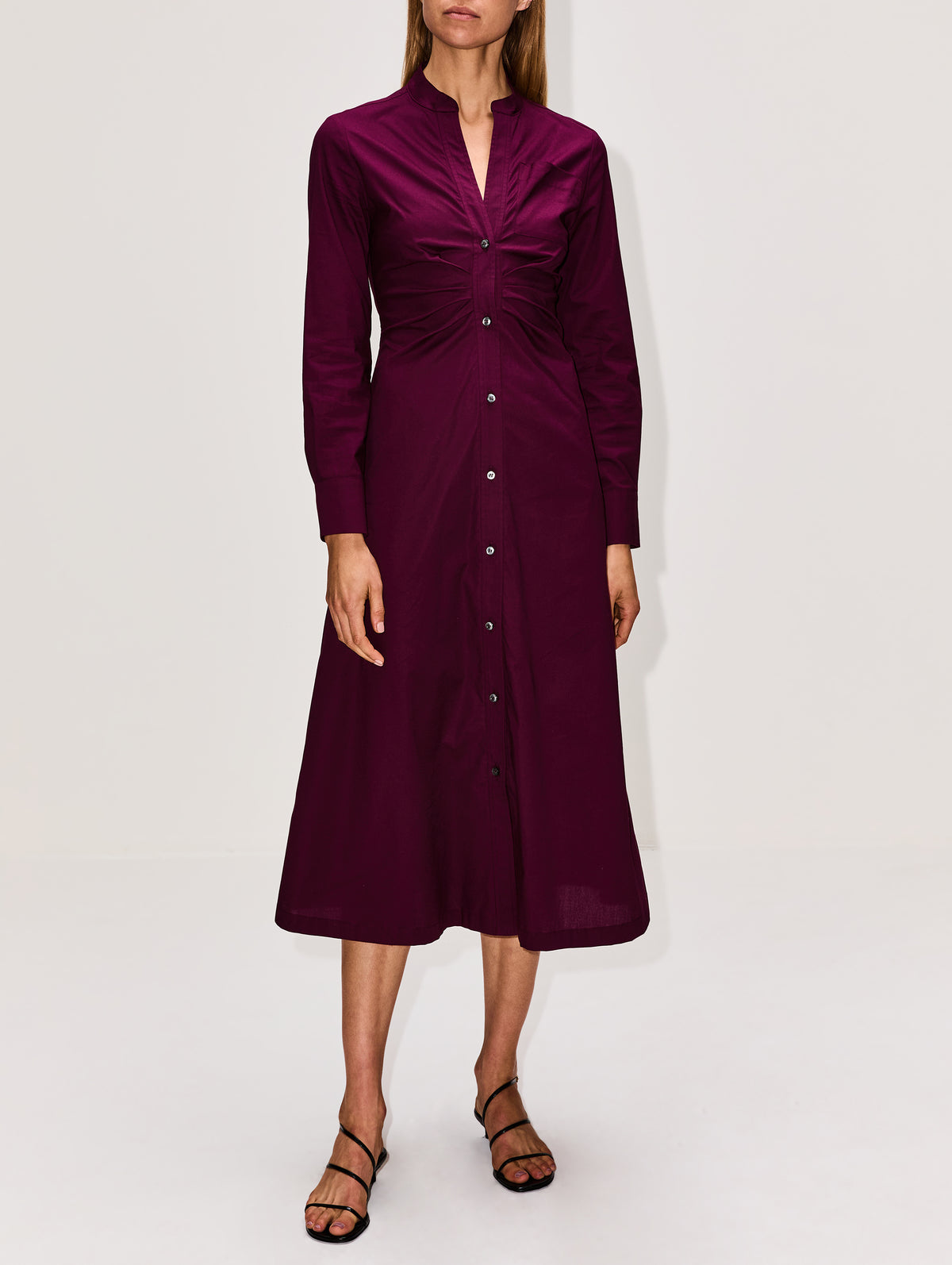 Genny Dress,CALLAS MILANO,VIOLET,Image 2