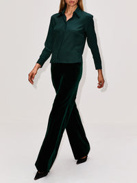 Velvet Trouser,GUCCI,HOLLY,Image 3