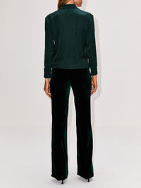 Velvet Trouser,GUCCI,HOLLY,Image 4