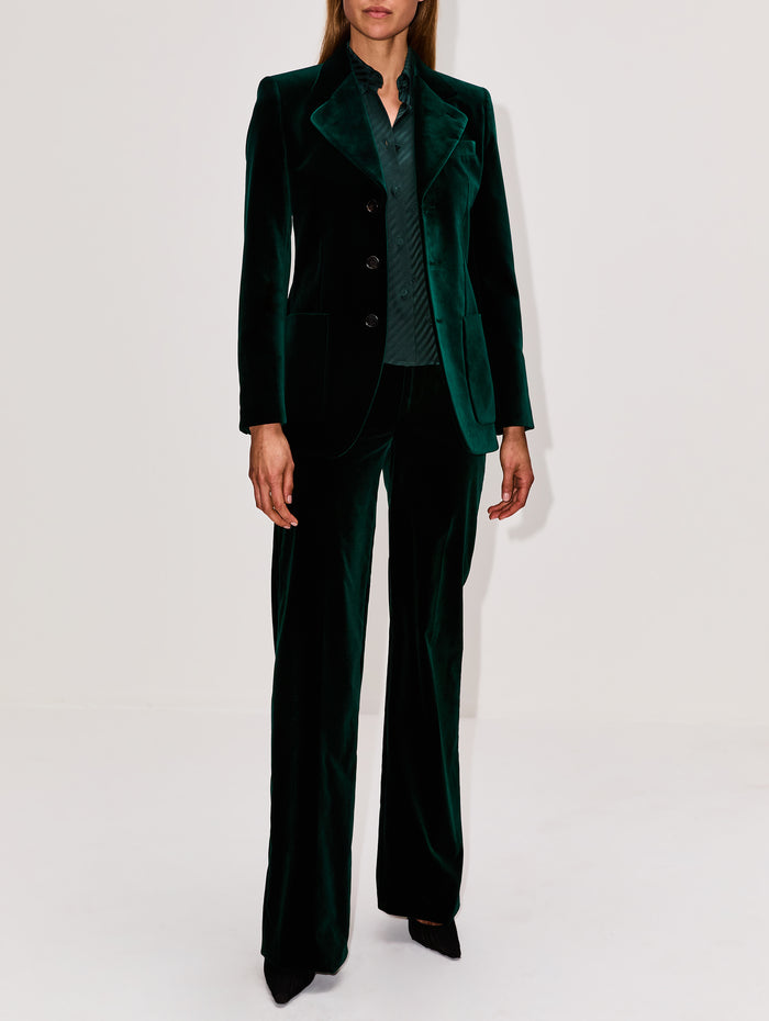 Velvet Blazer,GUCCI,HOLLY,Image 1