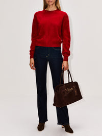 Grizzly Sweater,GUEST IN RESIDENCE,RUBY,Image 2