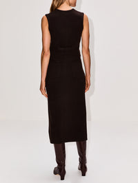 Tailored Vest,GUEST IN RESIDENCE,BURNT COCOA,Image 3