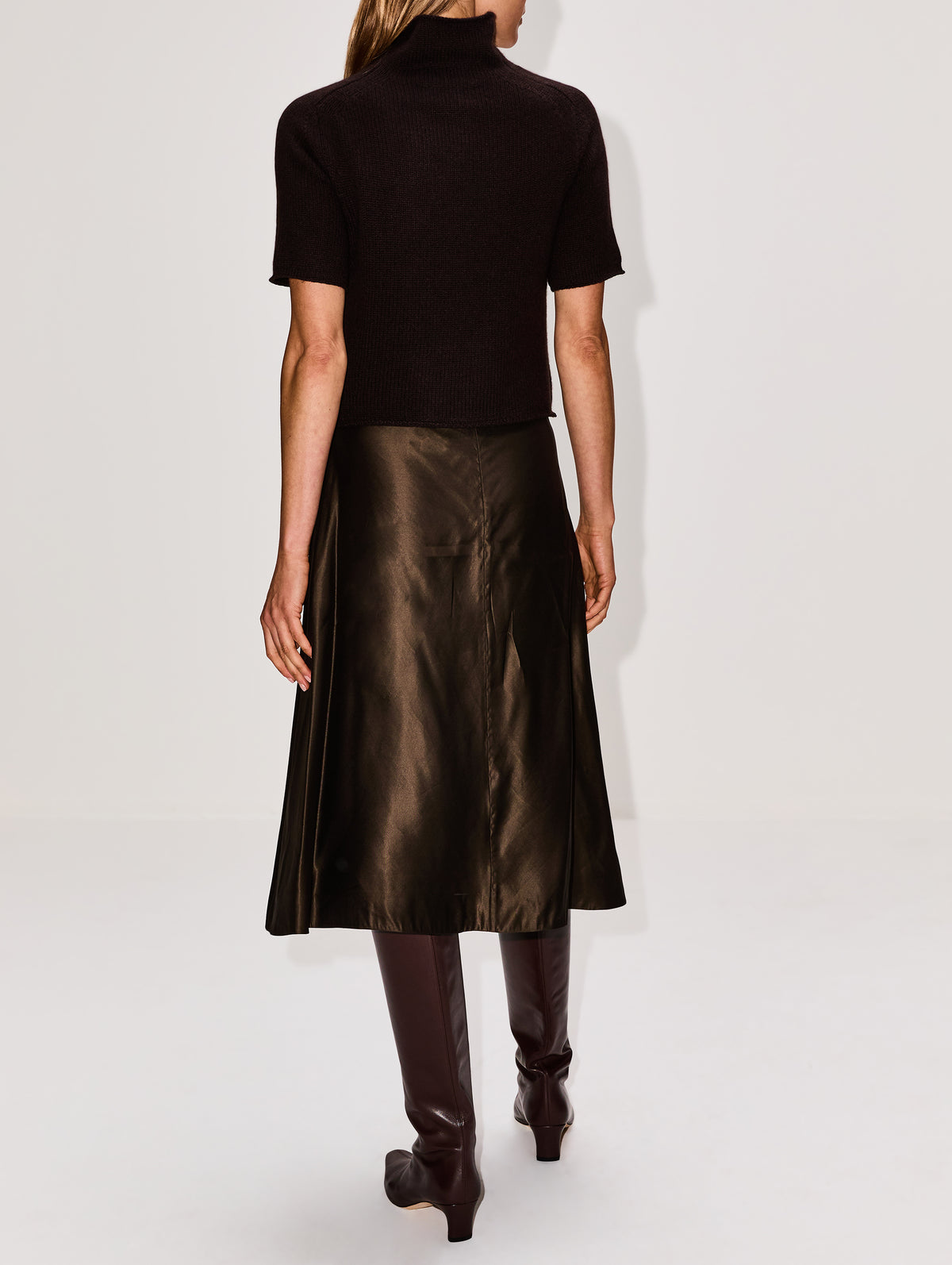 Nania Skirt,KHAITE,BARK,Image 4