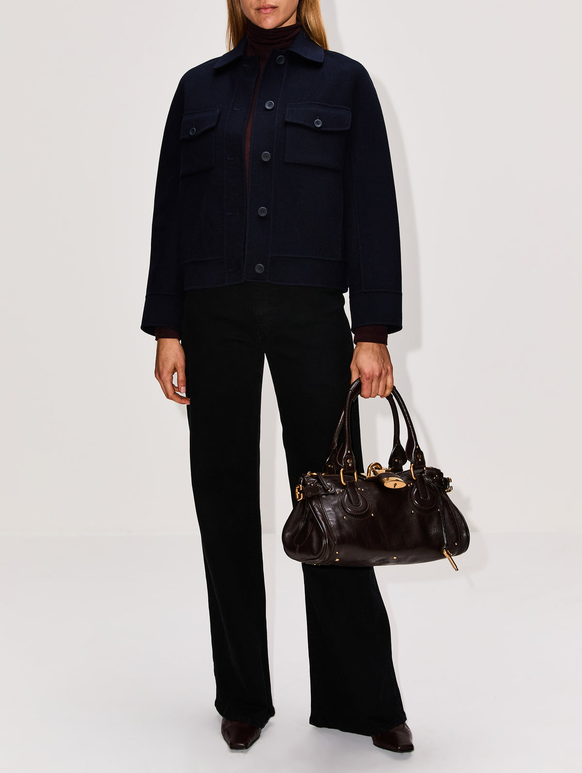 Fiero Jacket,MAX MARA,NAVY,Image 2