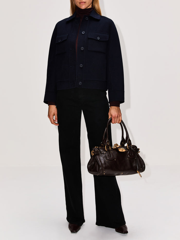 Fiero Jacket,MAX MARA,NAVY,Image 1