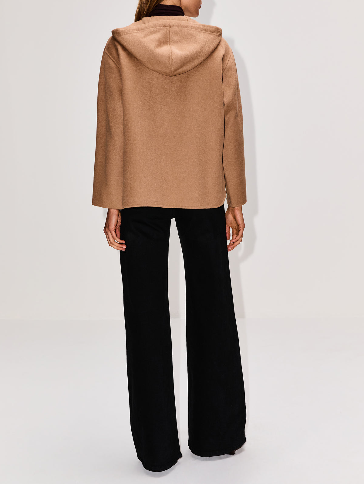 Mina Short Coat,MAX MARA,CAMEL,Image 3