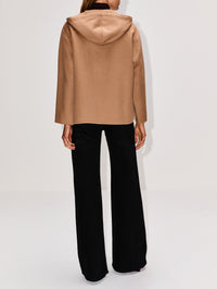 Mina Short Coat,MAX MARA,CAMEL,Image 3