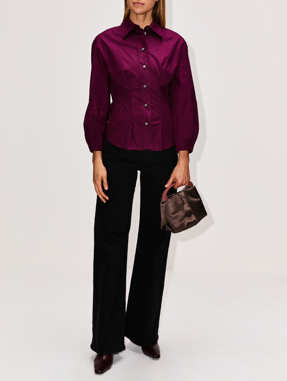 Lucia Shirt,CALLAS MILANO,VIOLET,Image 2