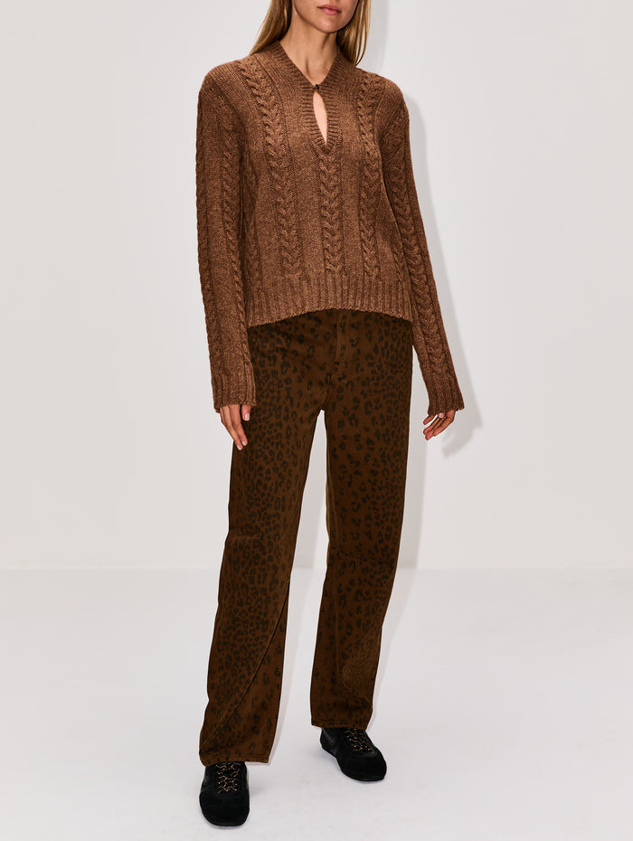 Miro Long Jean,CITIZENS OF HUMANITY,SEPIA CHEETAH,Image 1