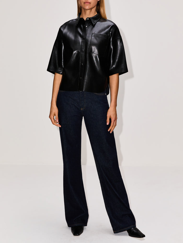 Frances Shirt,CITIZENS OF HUMANITY,BLACK,Image 1