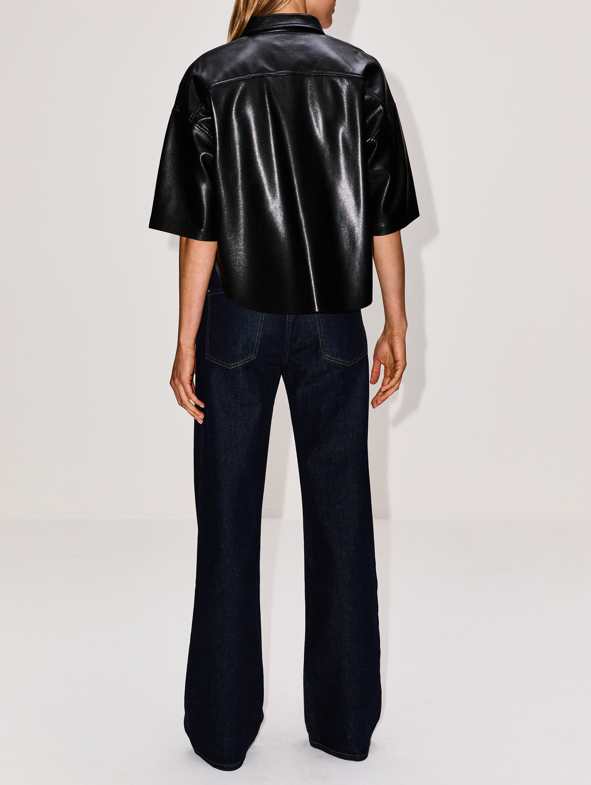 Frances Shirt,CITIZENS OF HUMANITY,BLACK,Image 3