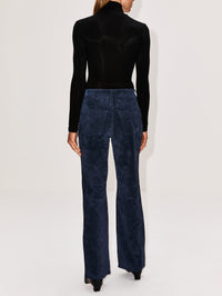 Everyday Pant,STILL HERE NYC,NAVY SUEDE,Image 4