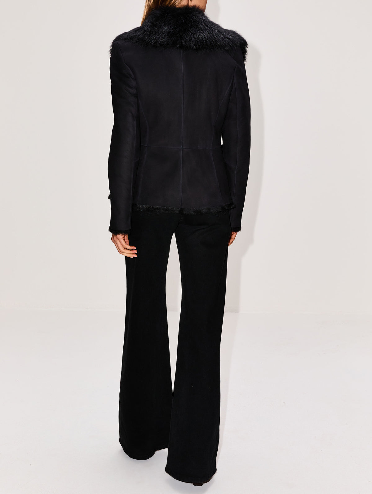 Leather Jacket,MAGDA BUTRYM,BLACK,Image 3