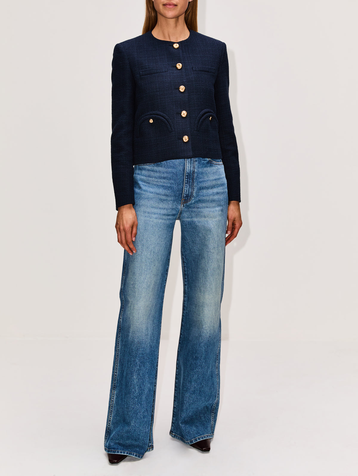 Missy Shamo Bolero,BLAZÉ MILANO,NAVY,Image 2