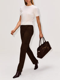 5 Pocket Slim Straight Pant,SPRWMN,AMERICANO,Image 3