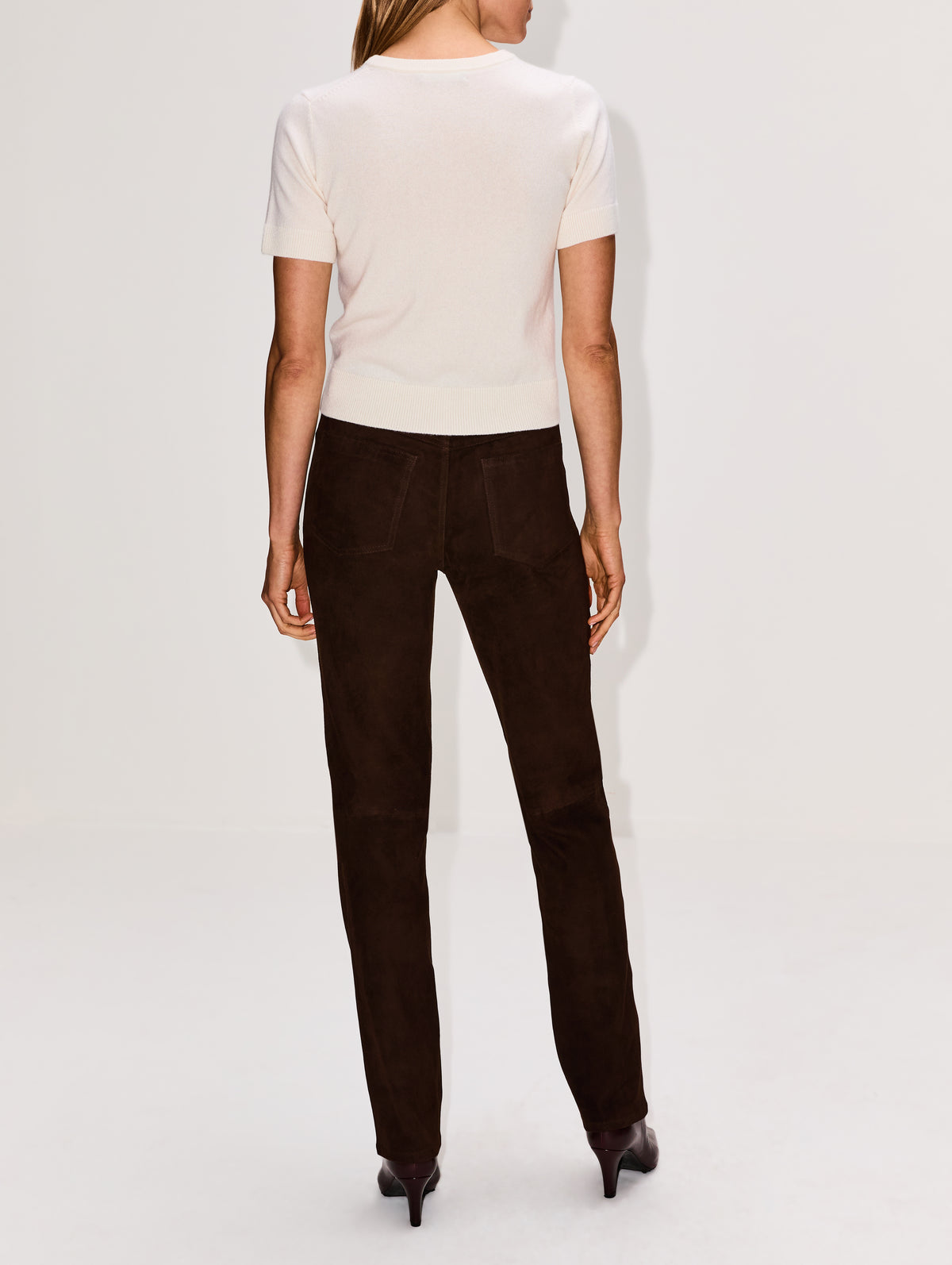 5 Pocket Slim Straight Pant,SPRWMN,AMERICANO,Image 4