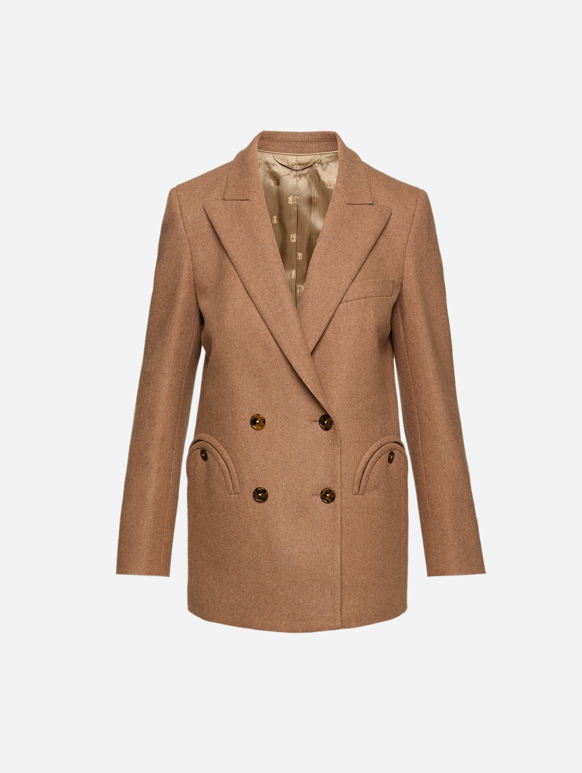 Cholita Everyday Blazer,BLAZÉ MILANO,CAMEL,Image 1