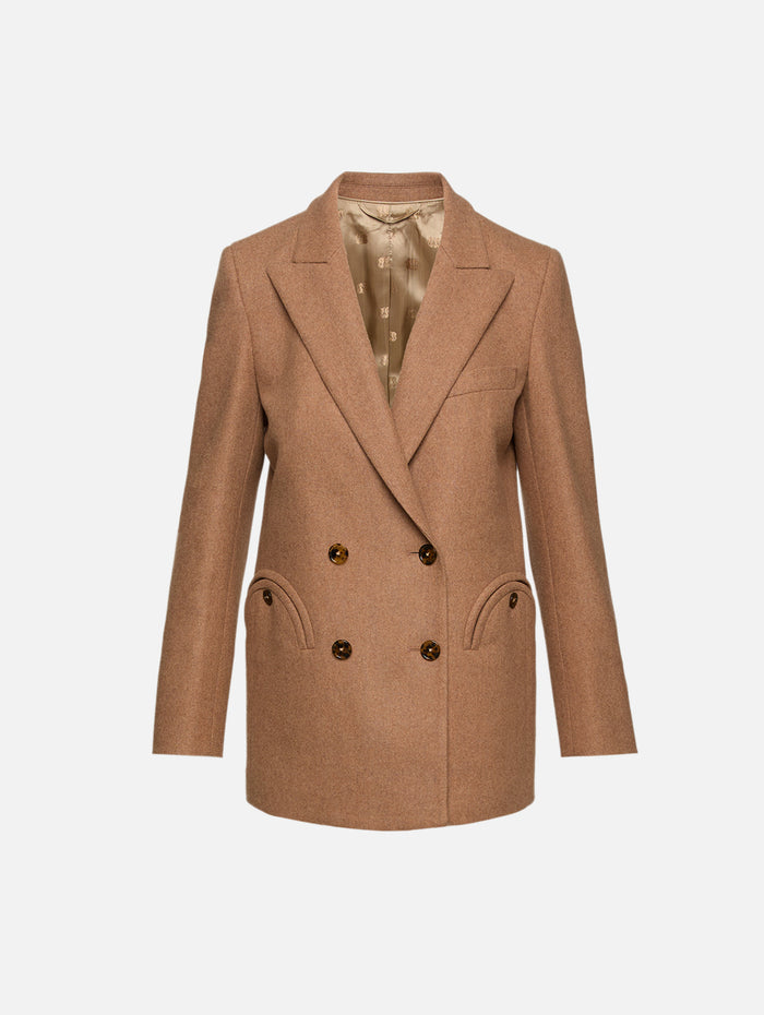 Cholita Everyday Blazer,BLAZÉ MILANO,CAMEL,Image 1