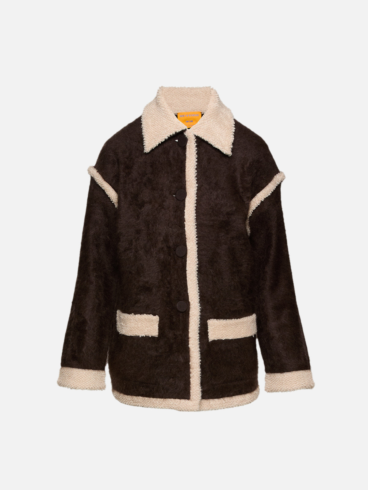 Grizzly Jacket,GUEST IN RESIDENCE,BURNT COCOA/OATMEAL,Image 1