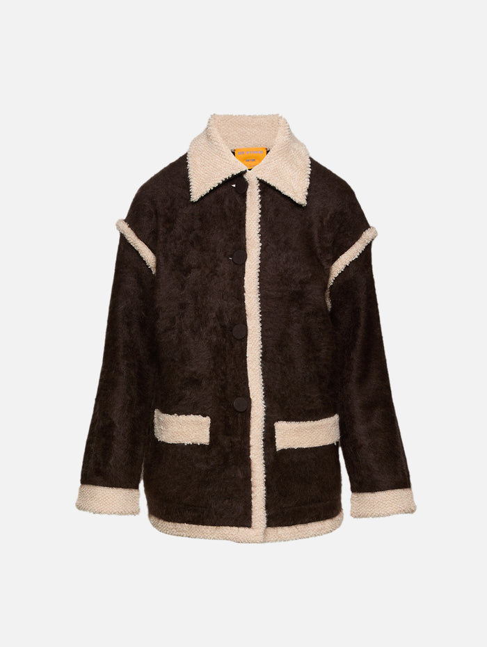 Grizzly Jacket,GUEST IN RESIDENCE,BURNT COCOA/OATMEAL,Image 1