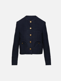 Missy Shamo Bolero,BLAZÉ MILANO,NAVY,Image 1