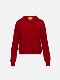 Grizzly Sweater,GUEST IN RESIDENCE,RUBY,Image 1