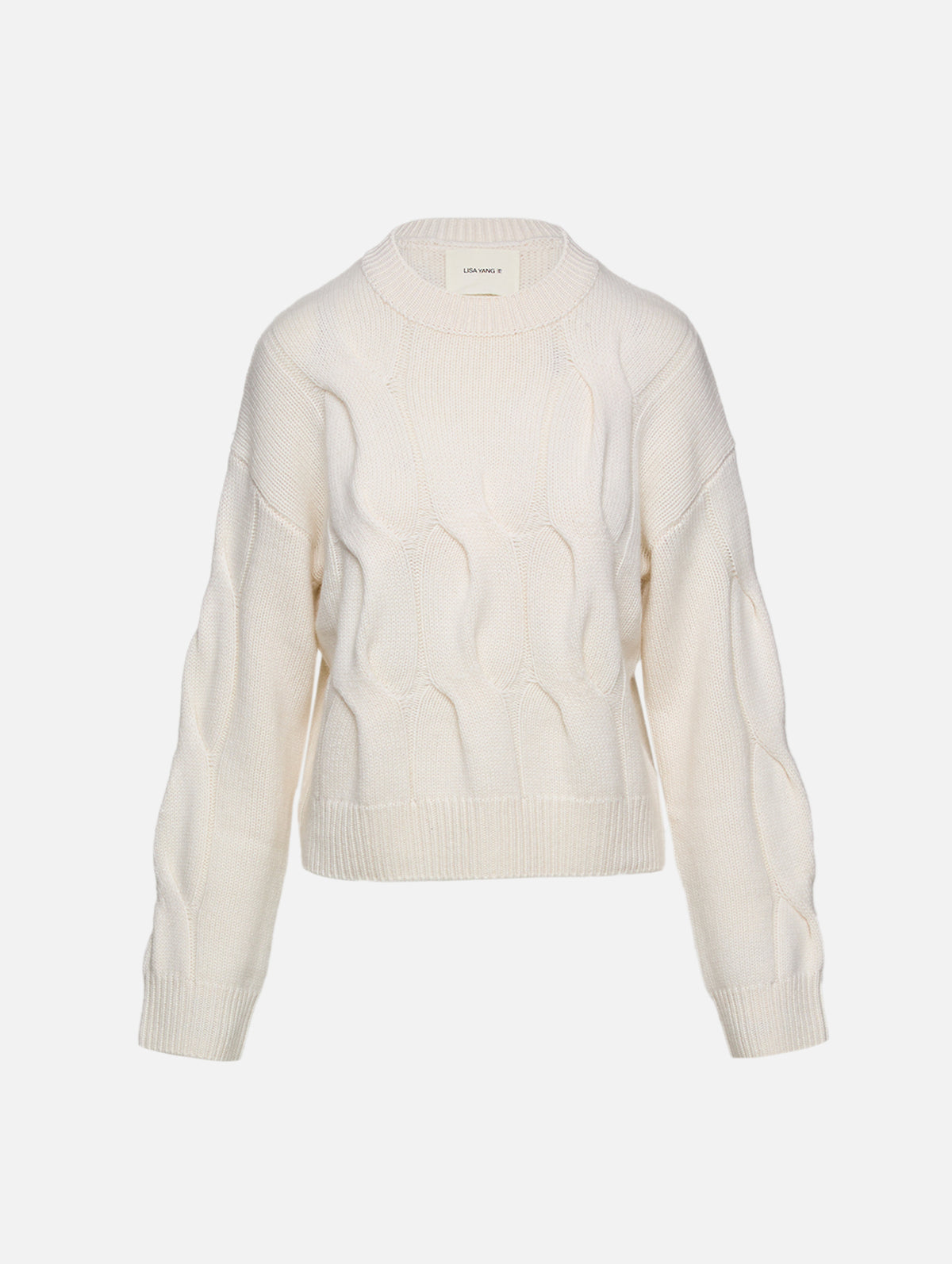 Sammie Sweater,LISA YANG,CREAM,Image 1
