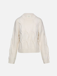 Sammie Sweater,LISA YANG,CREAM,Image 1