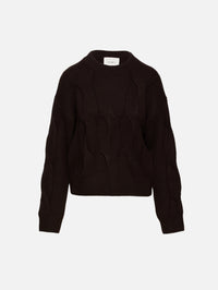 Sammie Sweater,LISA YANG,DARK OAK,Image 1