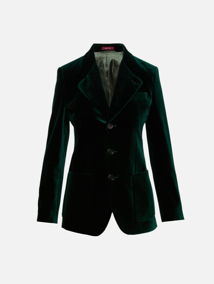 Velvet Blazer,GUCCI,HOLLY,Image 1