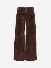 Cool Pant,STILL HERE NYC,CHOCOLATE SUEDE,Image 1