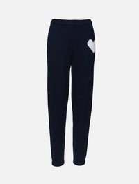 Heart Logo Sweatpant,SPRWMN,NAVY,Image 1