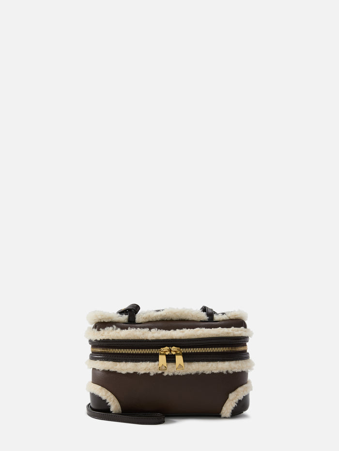 Bang Bang Aviator Bag,BOTTEGA VENETA,LIGHT BROWN/TEDDY/FONDANT,Image 1