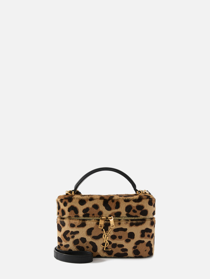 Vanity Bag,SAINT LAURENT,BROWN/NOIR,Image 1