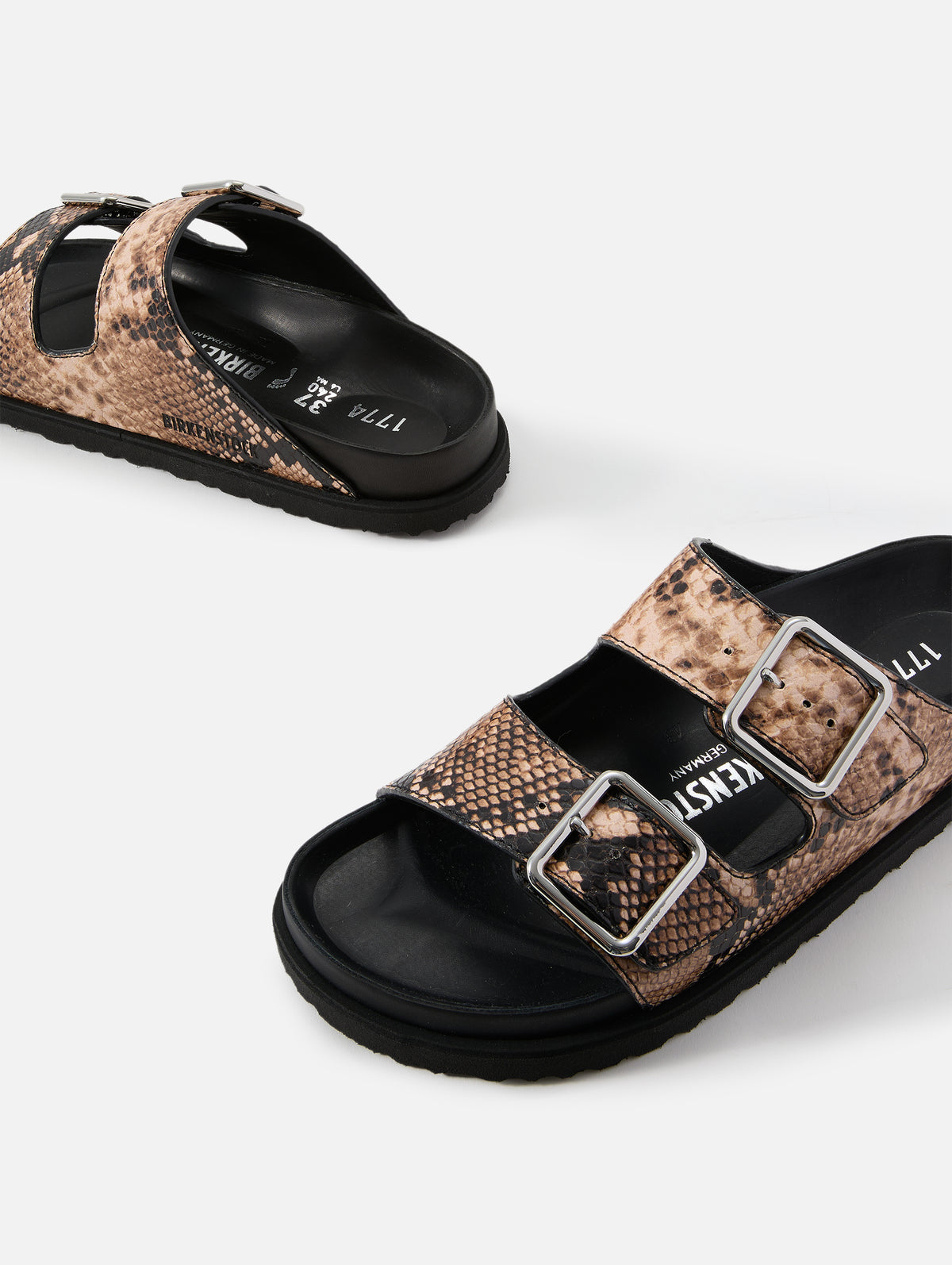 Arizona Sandal,BIRKENSTOCK,NATURAL SNAKE,Image 2