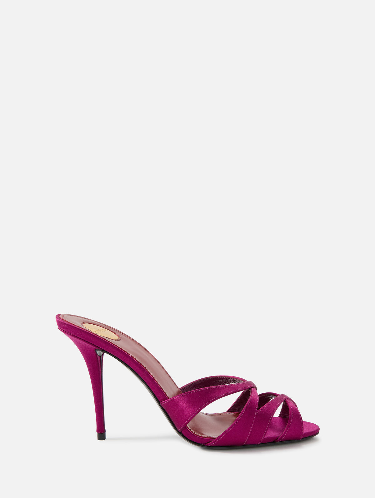 Touze Heel 95mm,SAINT LAURENT,SMASHED PRUNE,Image 1